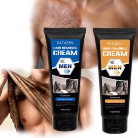 5 Mins Efficiency Private Label Natural Organic Herbal Full Body Painless Depilatory Men And Women Permanent Hair Removal Cream (Color: Blue)