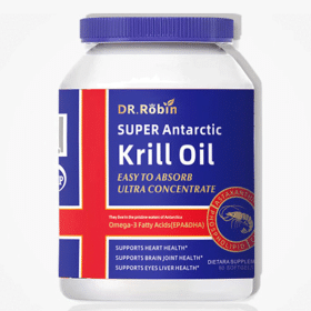 (Buy 2 Free 1)Dr. Robin's Antarctic Krill Oil softgels,Rich in Omega 3, Supports Heart & Overall Health for Women and Men,180 Count (Category: NJKOL-1)