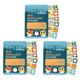 Gentle And Non-irritating Portable Mosquito Repellent Patch Suitable For Children And Adults (Option: 3PCS)